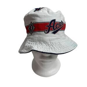 Reno Aces Kids Reversible Bucket Hat Minor League Baseball Red White Blue Cotton